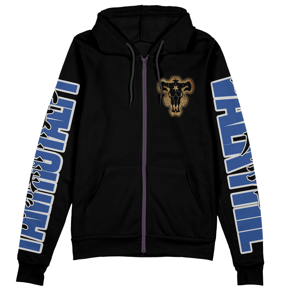 Buildercar - Noelle Silva Black Clover Streetwear Zip Hoodie Jacket - Image 2