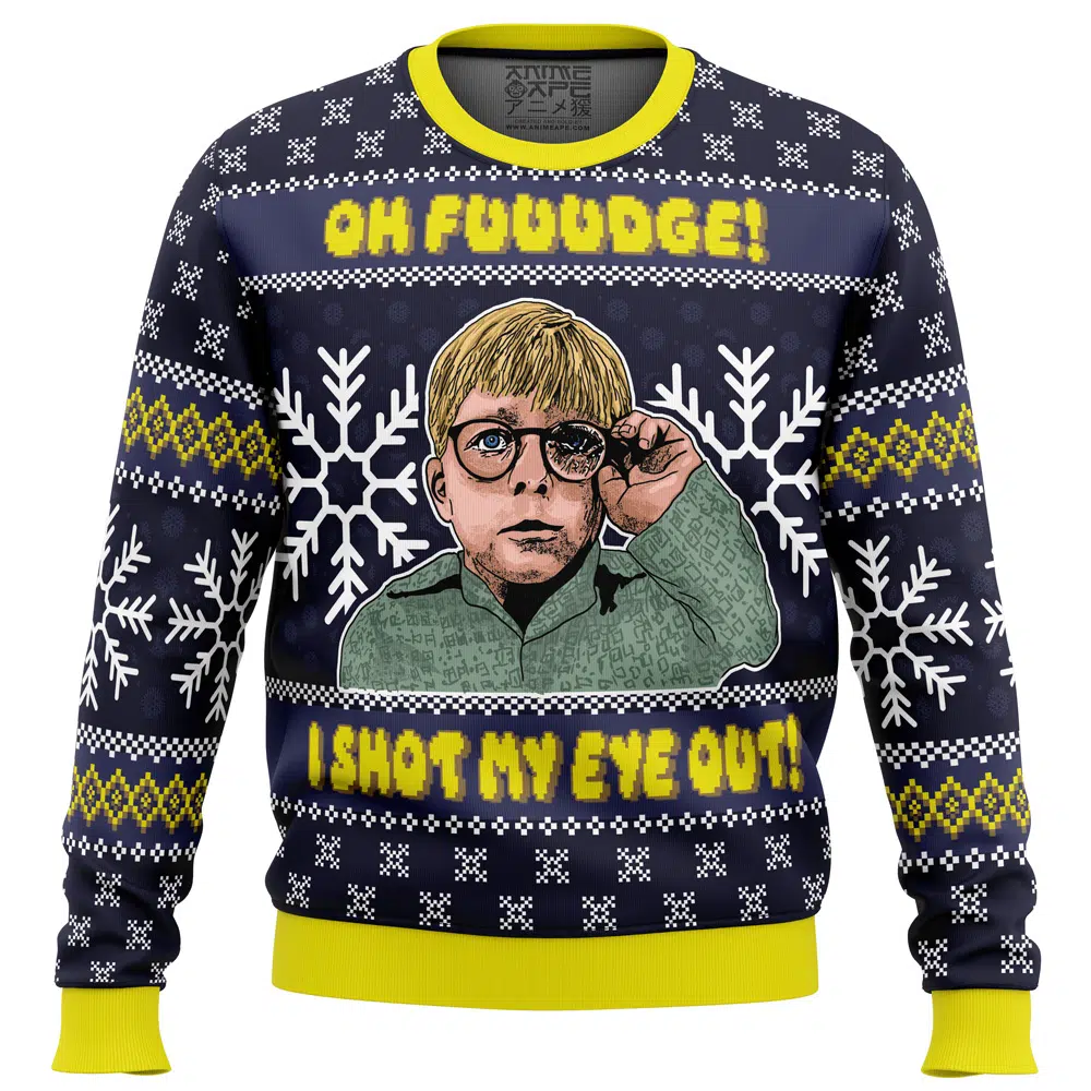 Buildercar - Oh Fuuudge! A Christmas Story Ugly Christmas Sweater