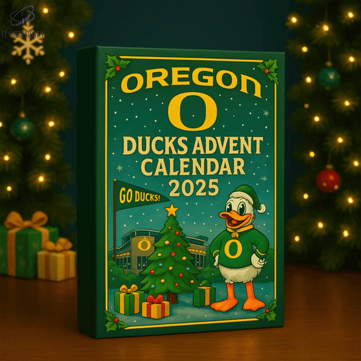Buildercar - Oregon Duck Advent Calendar 2025 -2D Acrylic