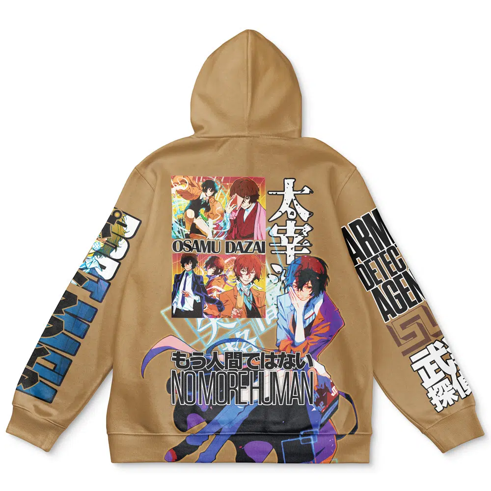 Buildercar - Osamu Dazai Bungou Stray Dogs Streetwear Hoodie