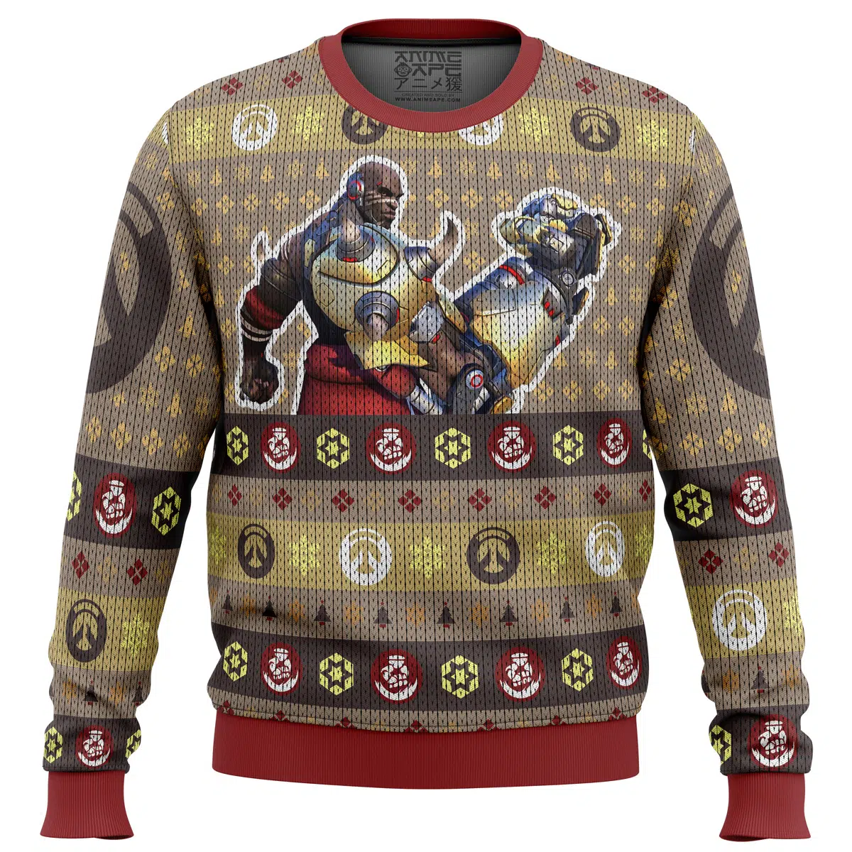 Buildercar - Overwatch Doomfist Ugly Christmas Sweater