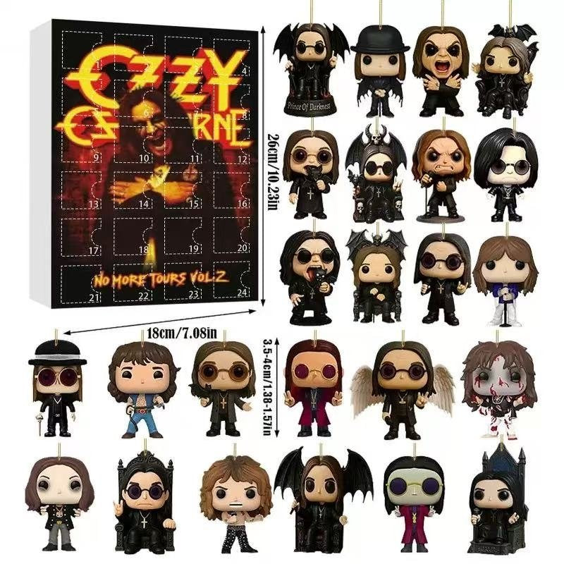 Buildercar - Ozzy Osbourne Advent Calendar Countdown Box -2D Acrylic