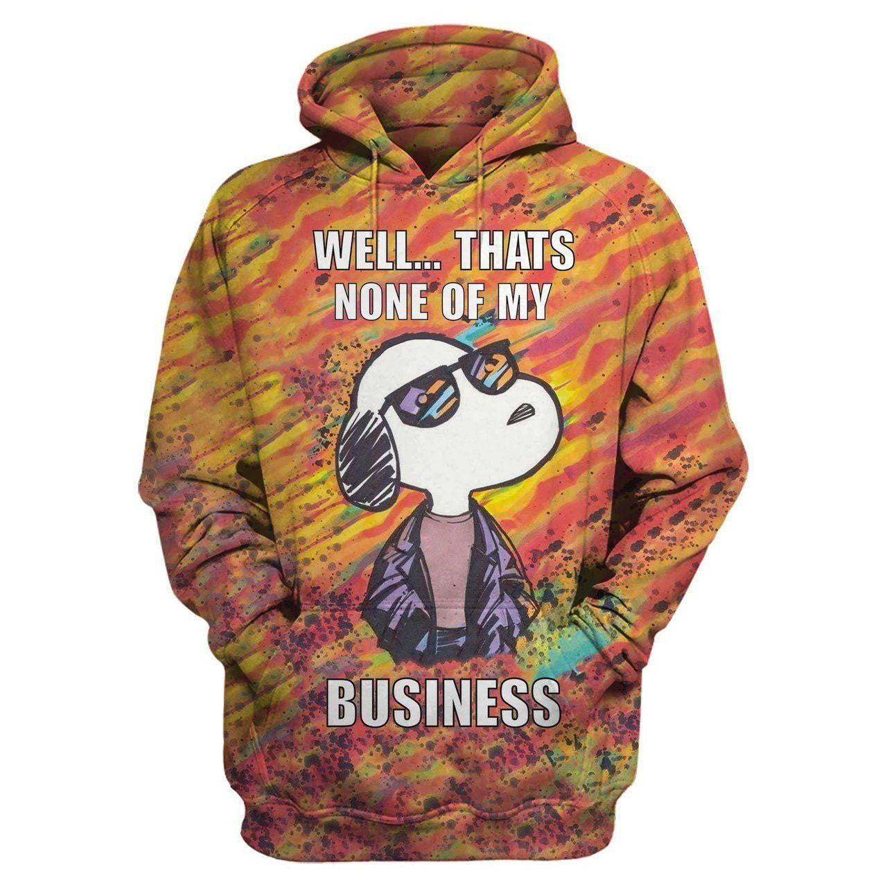 Buildercar - Peanuts Snoopy Hoodie , Gift For Fan Ver6, Aop Hoodie