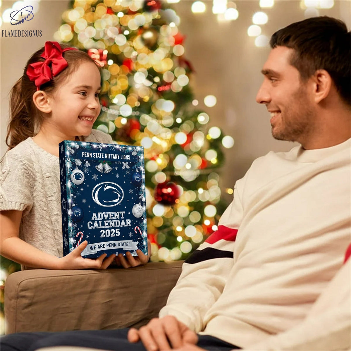 Buildercar - Penn State Nittany Lions We Are Penn State 2025 Advent Calendar -2D Acrylic