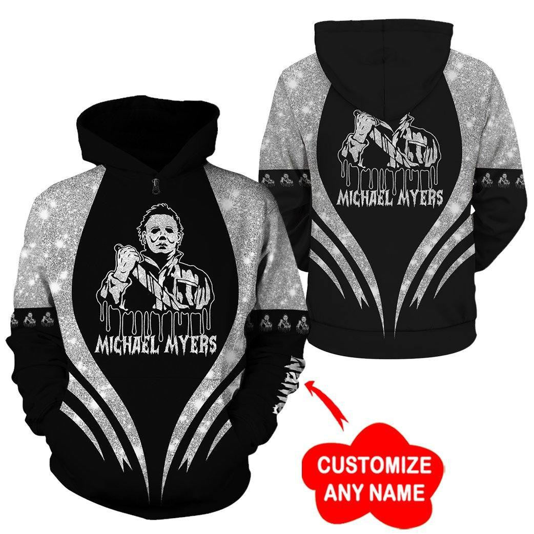 Buildercar - Personalized Michael Myers 2 Hoodie And Zip Hoodie 2, Gift For Fan 3d All Over Print Shirt Hoodie