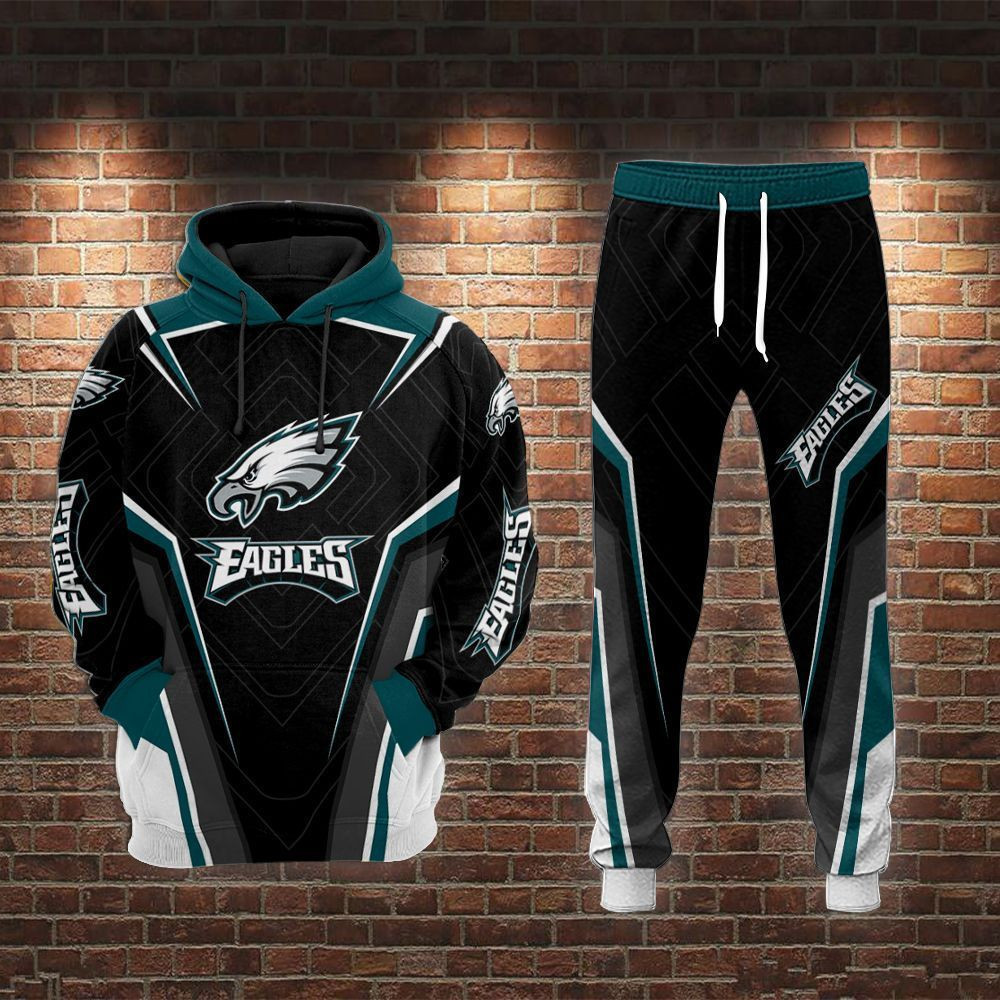 Buildercar - Philadelphia Eagles Hoodie & Jogger 012