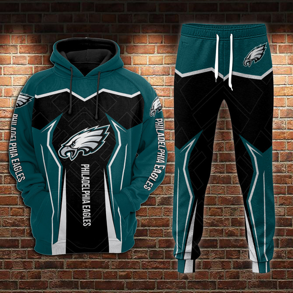 Buildercar - Philadelphia Eagles Limited Hoodie & Jogger S117