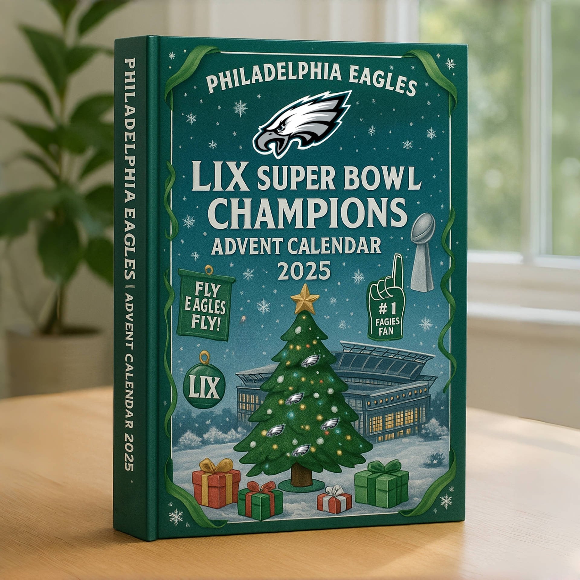 Buildercar - Philadelphia Eagles LIX Super Bowl Champions Advent Calendar 2025 -2D Acrylic