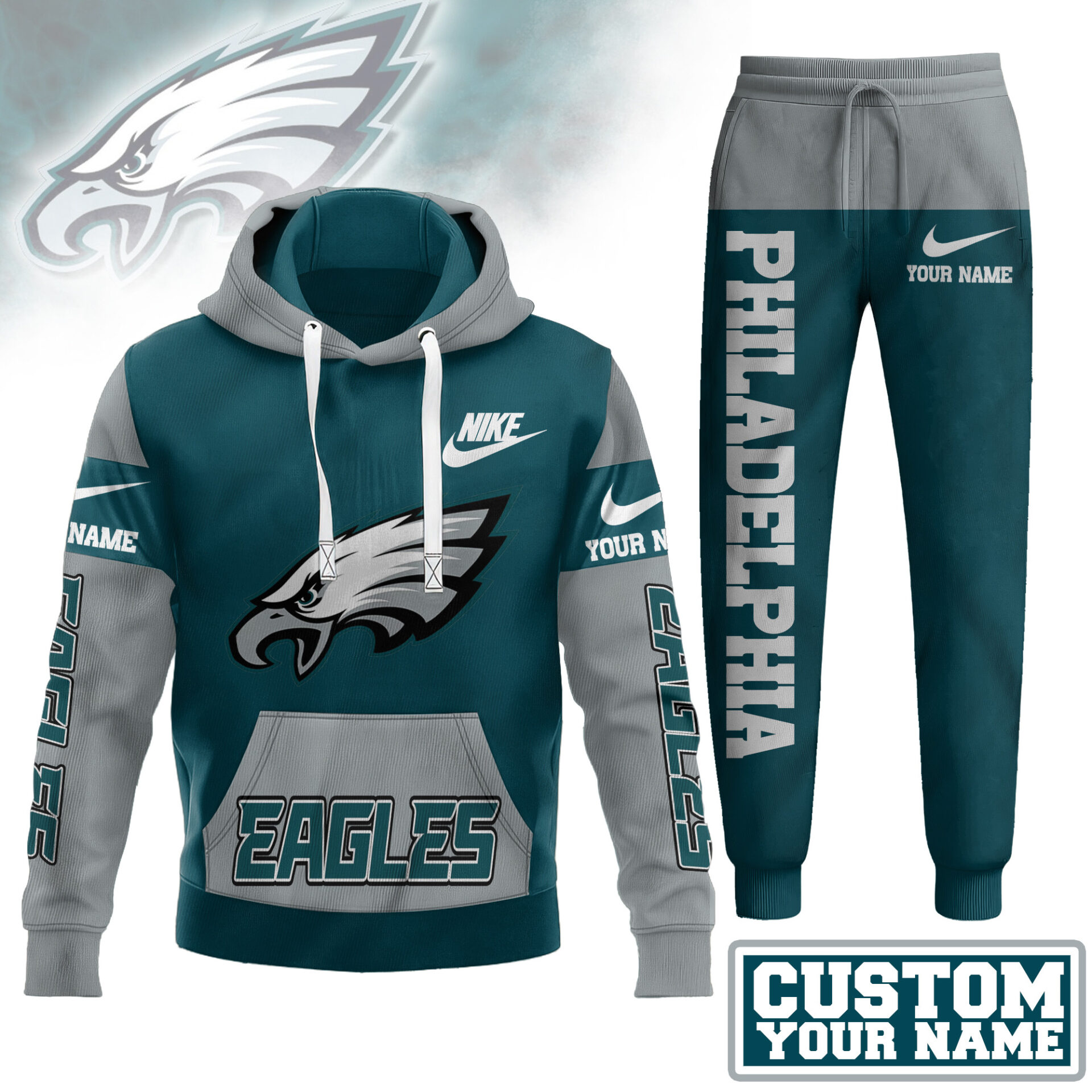 Buildercar - Philadelphia Eagles | Premium Hoodie & Pants Set 