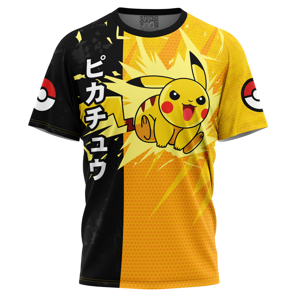 Buildercar - Pikachu Attack Pokemon T-Shirt