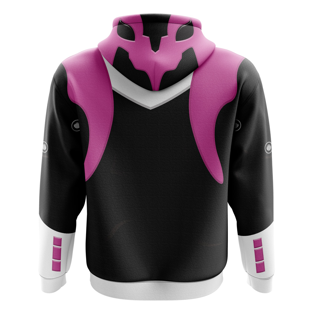 Buildercar - Pink Psycho Rangers Zip Hoodie Jacket - Image 2