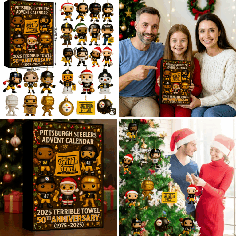 Buildercar - Pittsburgh Steelers 50th Anniversary Advent Calendar -2D Acrylic