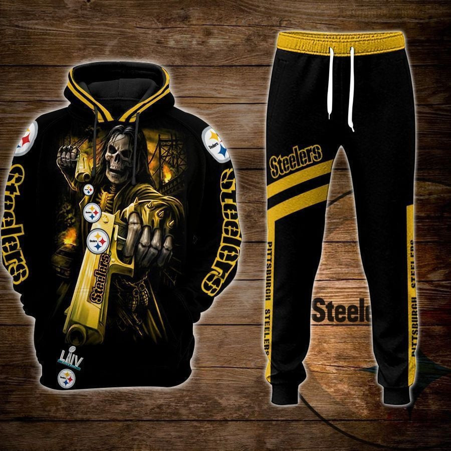 Buildercar - Pittsburgh Steelers Hoodie & Jogger 004