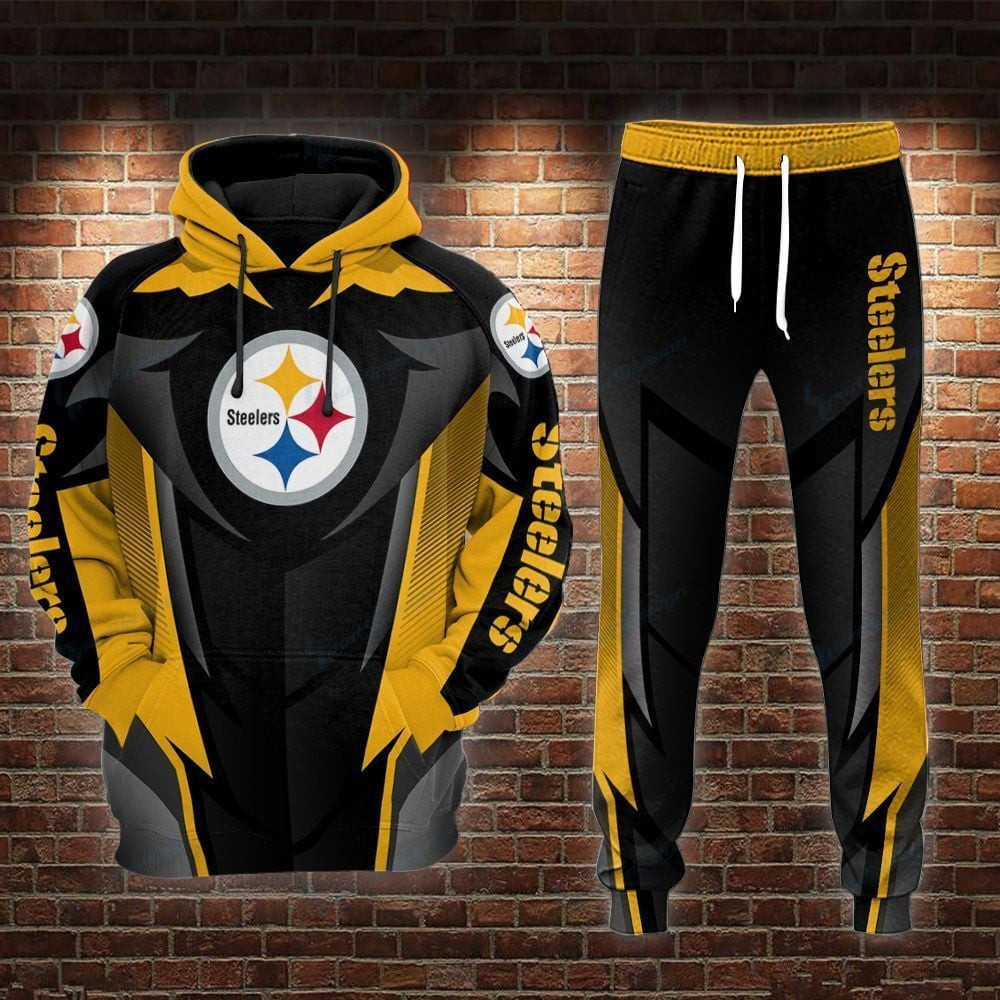Buildercar - Pittsburgh Steelers Hoodie & Jogger 520