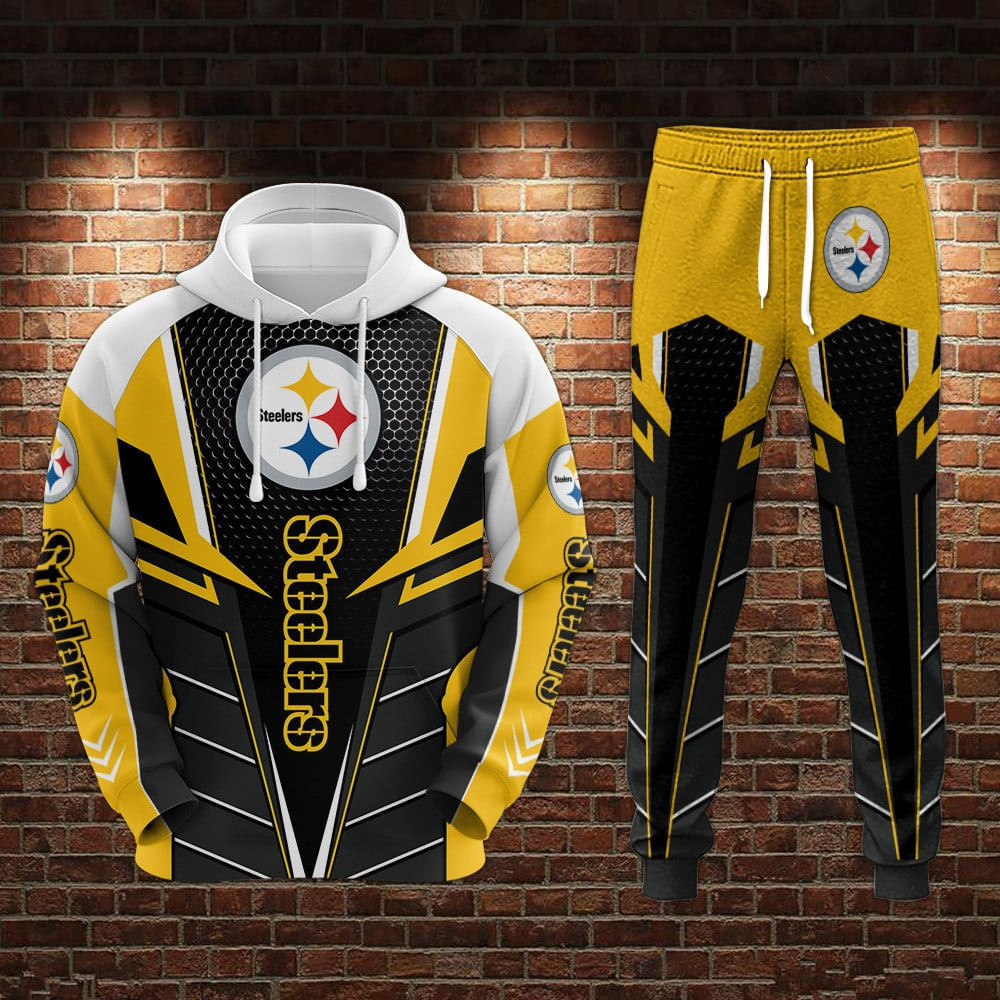 Buildercar - Pittsburgh Steelers Limited Hoodie & Jogger S102