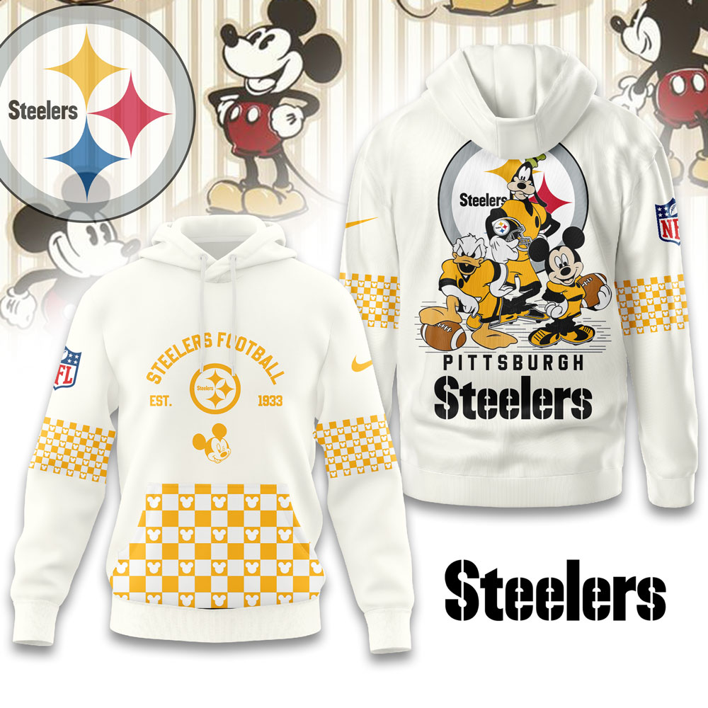 Buildercar - Pittsburgh Steelers | Premium NFL Game Day Disney Hoodie