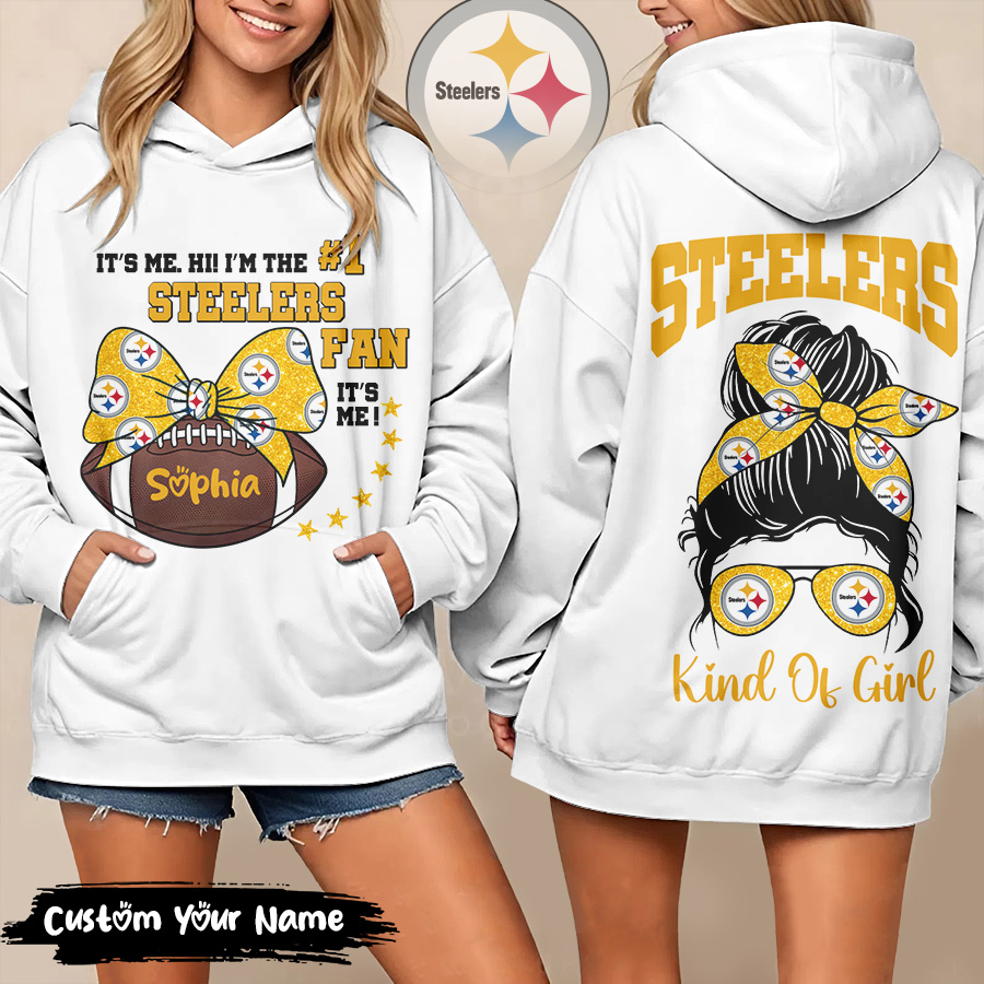 Buildercar - Pittsburgh Steelers Premium NFL KIndianapolis Colts Of Girl Hoodie