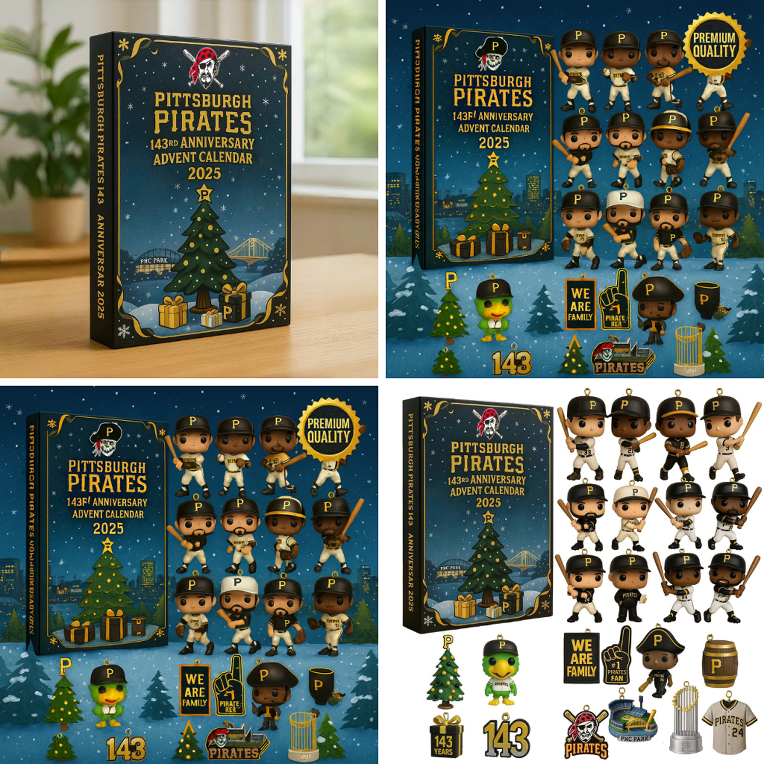 Buildercar - Pittsburgh Steelers x MLB Advent Calendar  