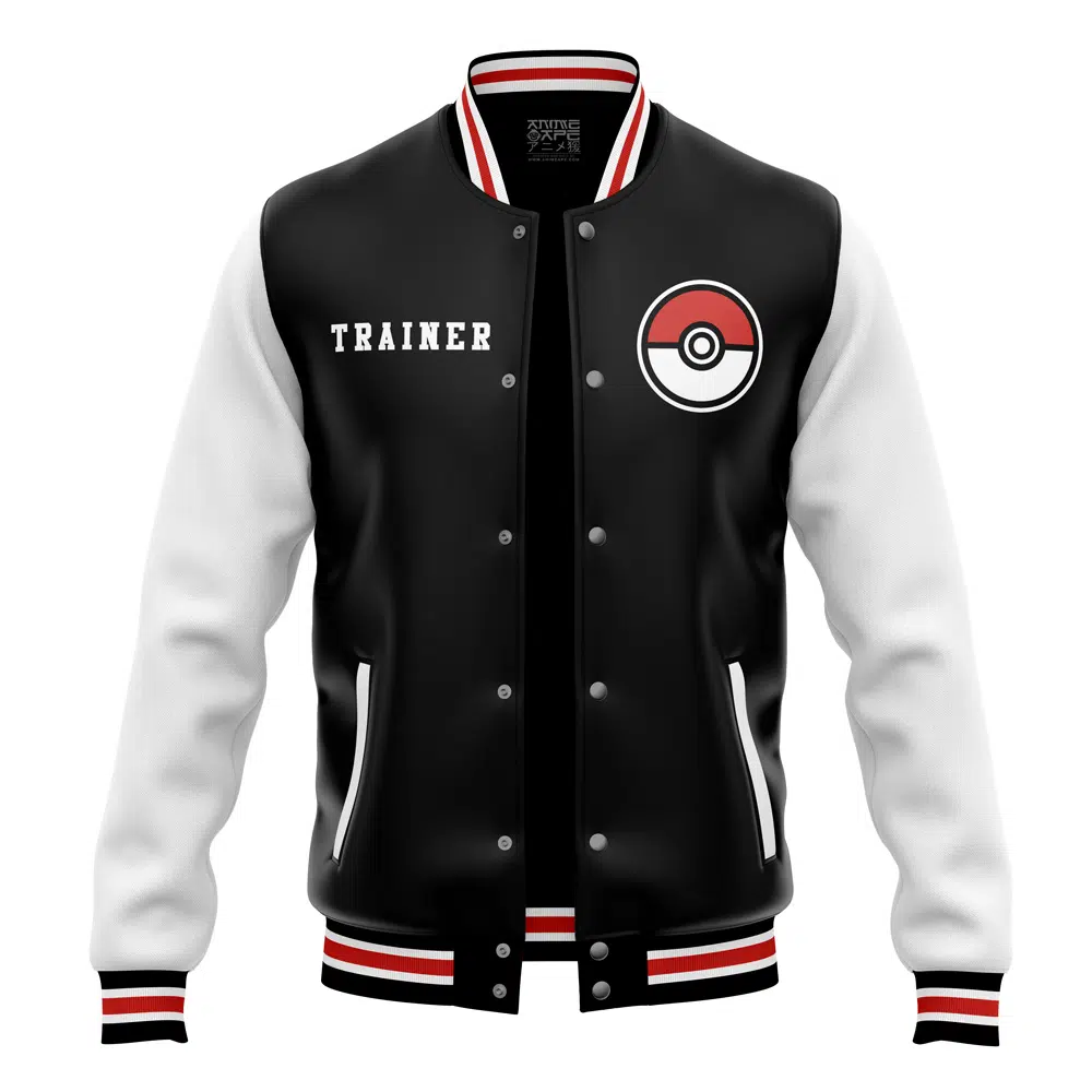 Buildercar - Poke League Champion Pokemon Varsity Jacket