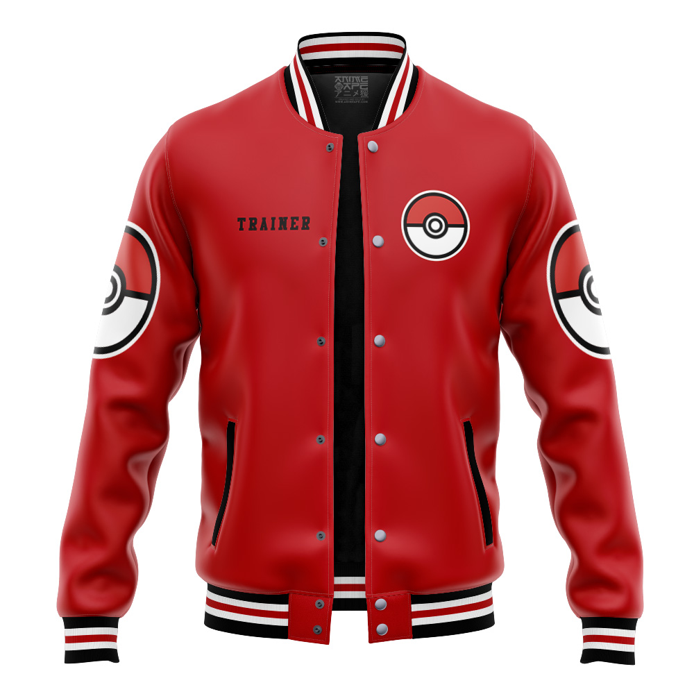 Buildercar - Poke League Champion V2 Pokemon Varsity Jacket