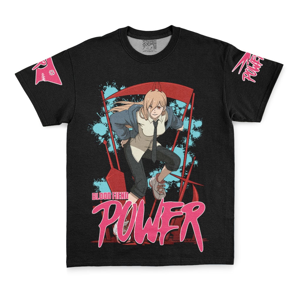 Buildercar - Power Blood Fiend Chainsaw Man Streetwear T-Shirt