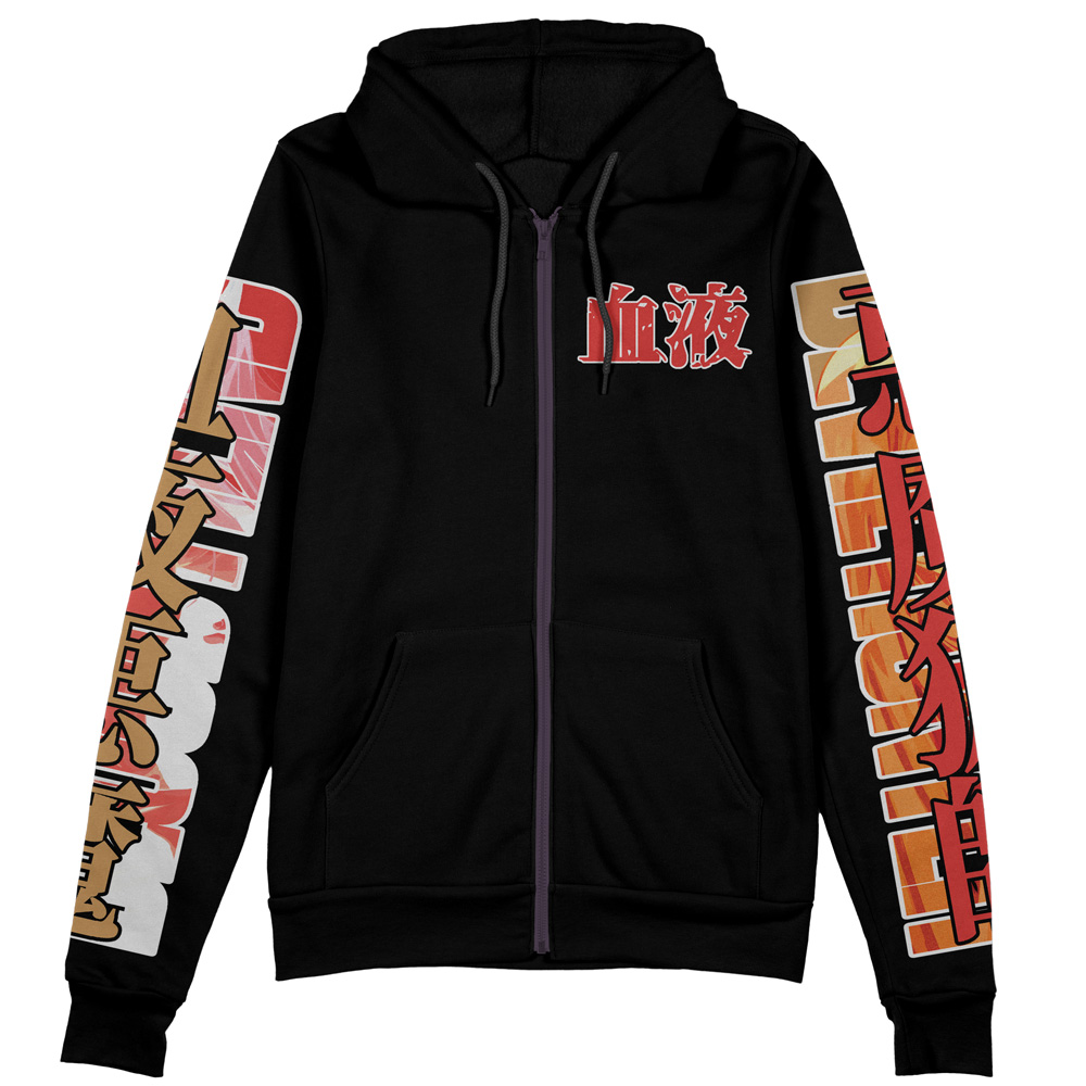 Buildercar - Power Chainsaw Man Streetwear Zip Hoodie Jacket - Image 2