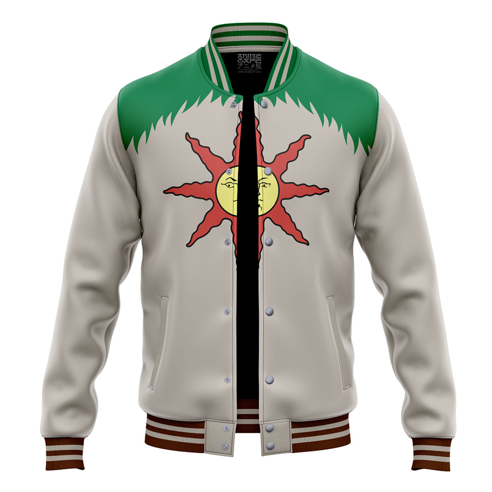Buildercar - Praise the Sun Dark Souls Varsity Jacket