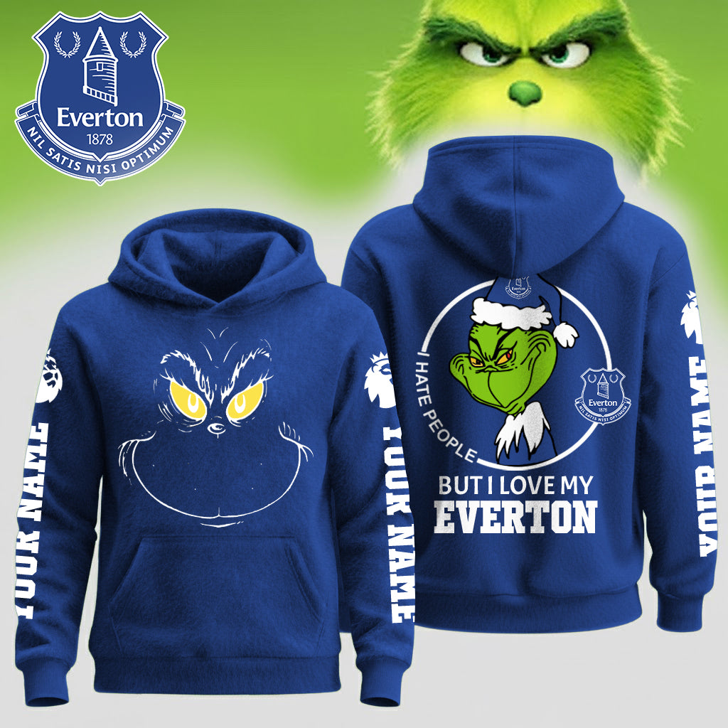 Buildercar - Premium EPL X Everton Grinch Christmas Hoodie V5 151125