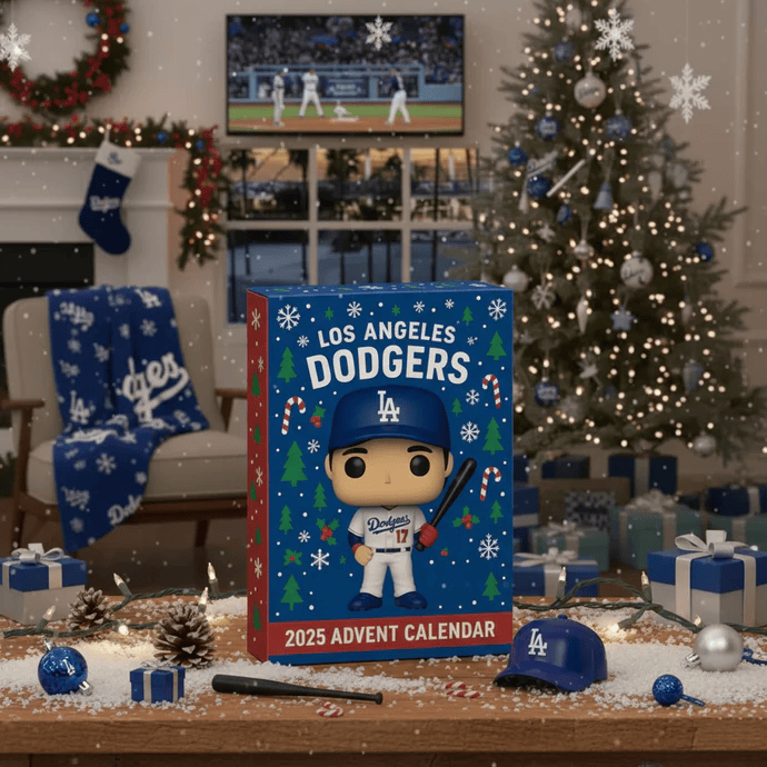 Buildercar - Premium MLB Los Angeles Dodgers Champions 2025 ADVENT CALENDAR V1