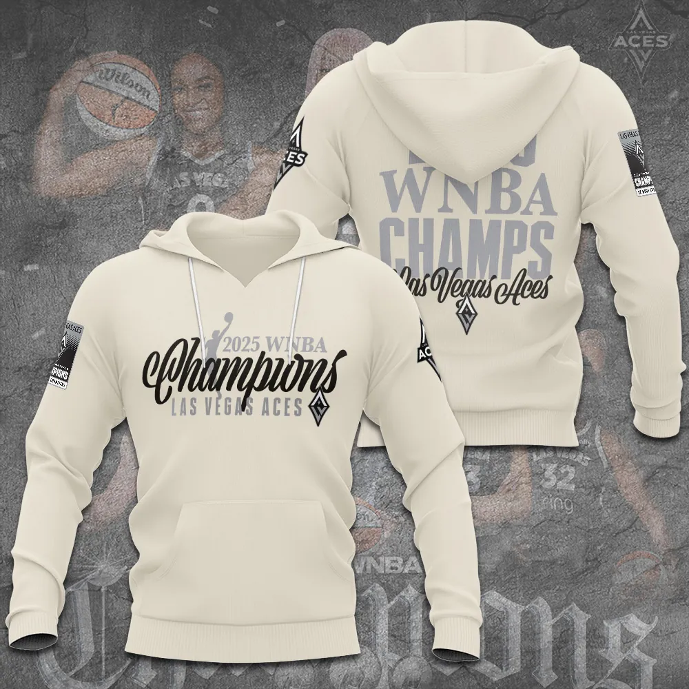 Buildercar - Premium WNBA Las Vegas Aces Champions 2025 Hoodie V20