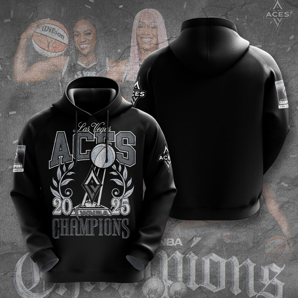 Buildercar - Premium WNBA Las Vegas Aces Champions 2025 Hoodie V5