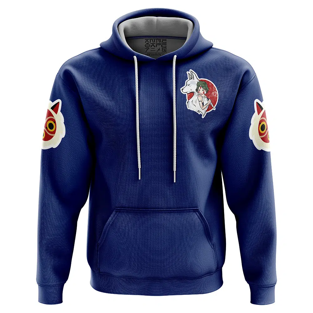 Buildercar - Princess Mononoke Studio Ghibli Hoodie
