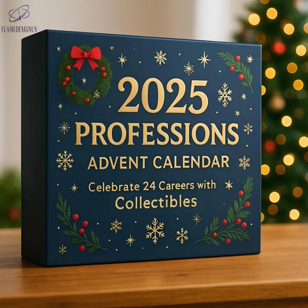 Buildercar - Professions Advent Calendar 2025 -2D Acrylic