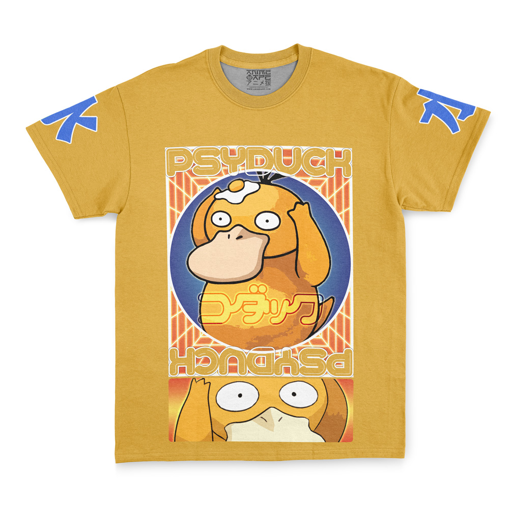 Buildercar - Psyduck Pokemon Streetwear T-Shirt