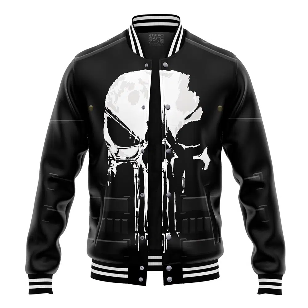 Buildercar - Punisher Daredevil S2 Marvel Varsity Jacket