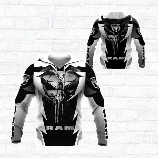 Buildercar - Punishes Dodge Ram Sports Car 8k485 Fan Gift 3d Hoodie Ii0 1991