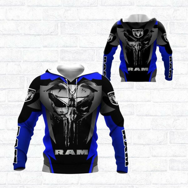 Buildercar - Punishes Dodge Ram Sports Car 8k486 Fan Gift 3d Hoodie Ii0 2668