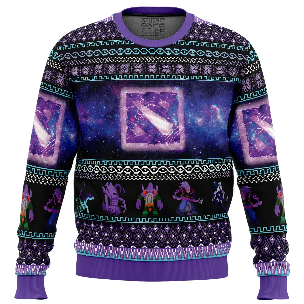 Buildercar - Radiant Dota 2 Ugly Christmas Sweater