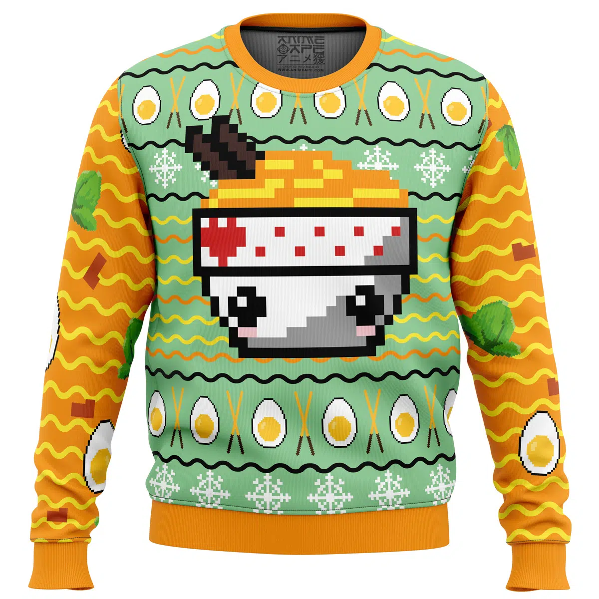 Buildercar - Ramen Ugly Christmas Sweater