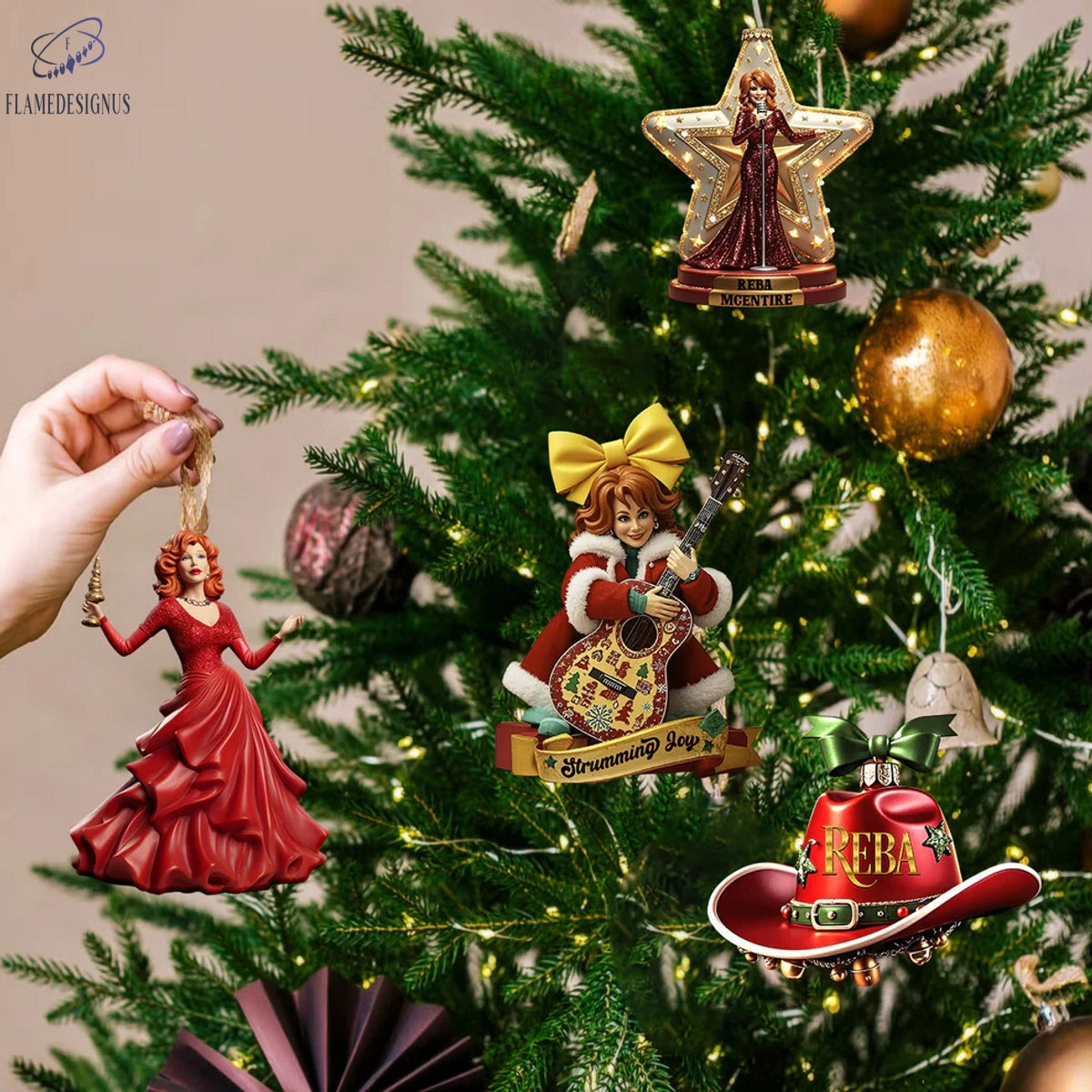 Buildercar - Reba McEntire Advent Calendar 2025 -2D Acrylic