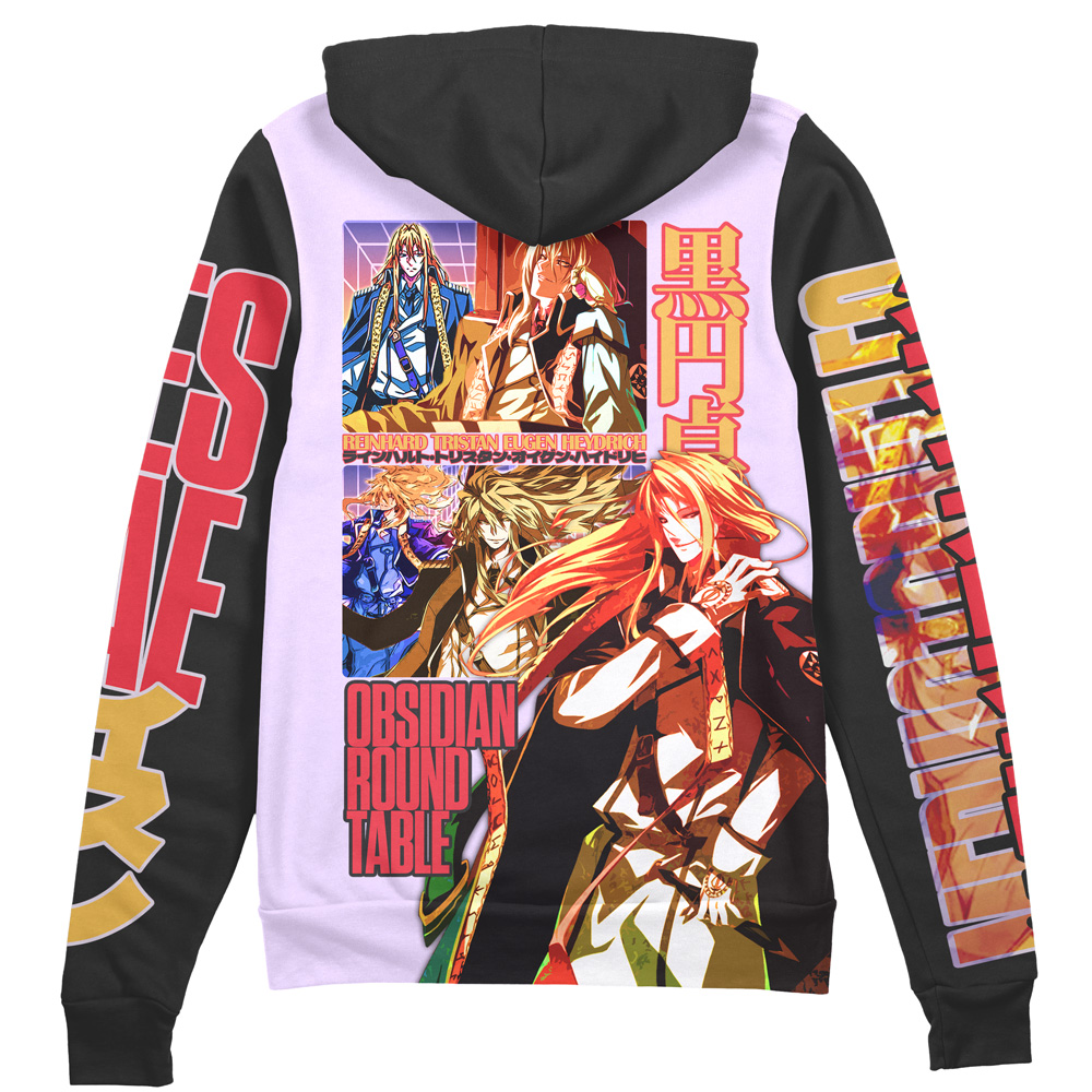Buildercar - Reinhard Heydrich Dies Irae Streetwear Zip Hoodie Jacket