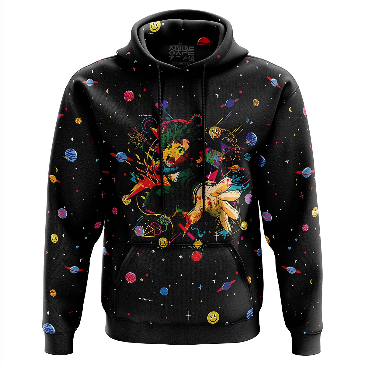 Buildercar - Retro Universe Deku My Hero Academia Hoodie