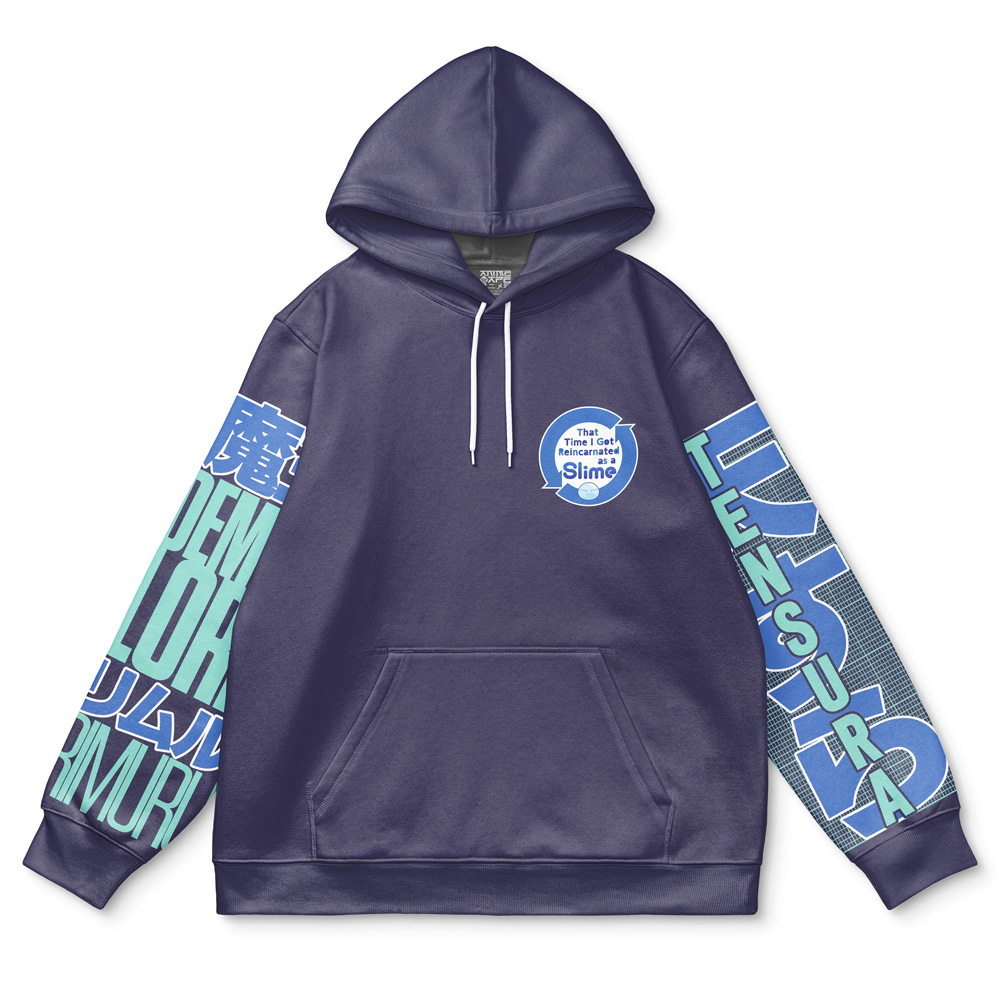 Buildercar - Rimuru Tempest V3 That Time I Got Reincarnated as a Slime Streetwear Hoodie - Image 2
