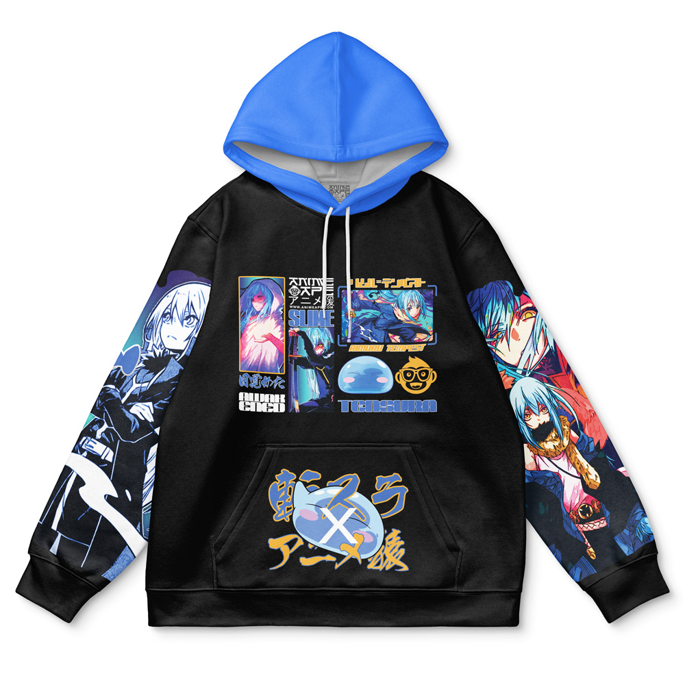Buildercar - Rimuru Tempest V4 That Time I Got Reincarnated as a Slime Streetwear Hoodie - Image 2