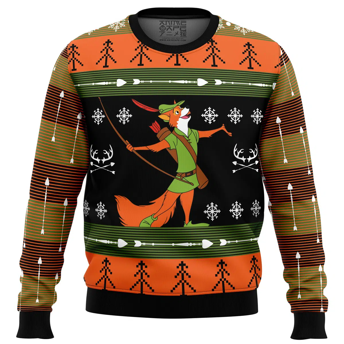 Buildercar - Robin Hood Ugly Christmas Sweater