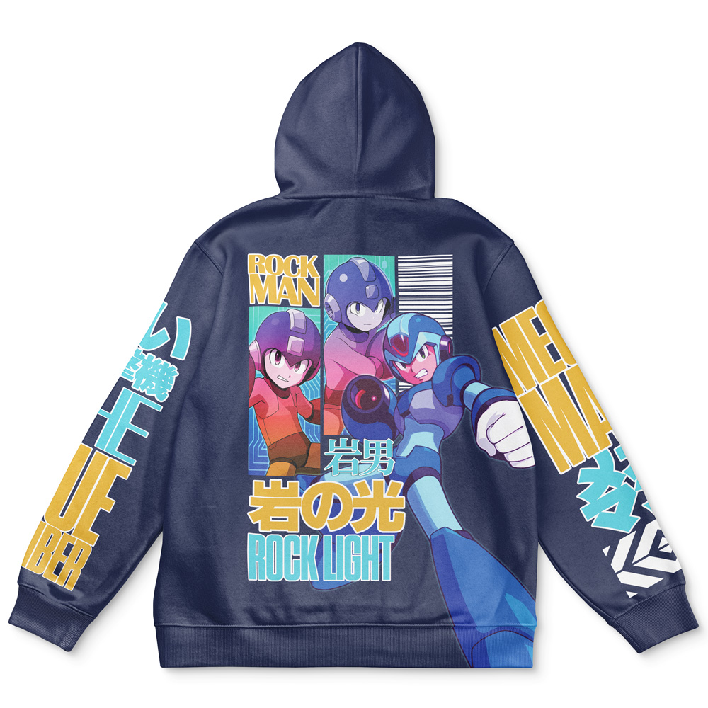 Buildercar - Rock Man Mega Man Streetwear Hoodie