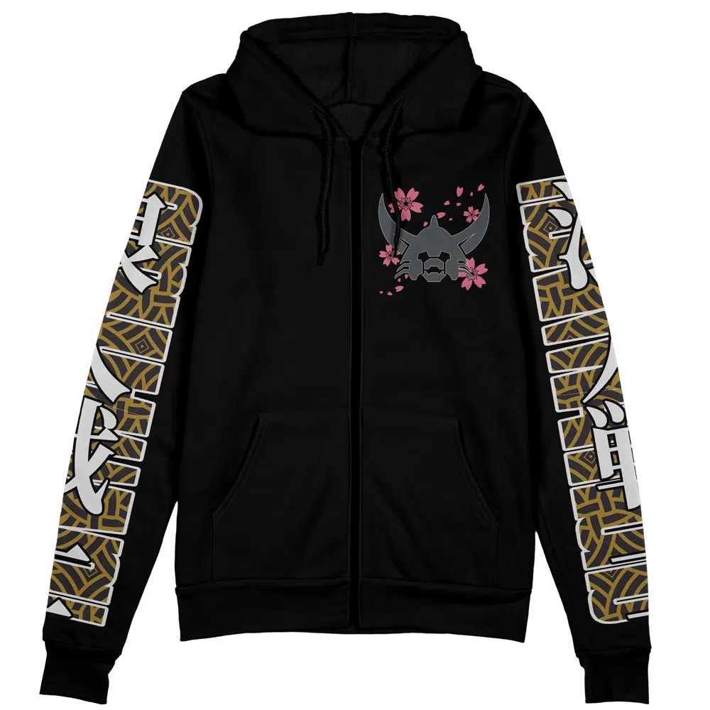 Buildercar - Ronin Warriors Streetwear Zip Hoodie Jacket - Image 2