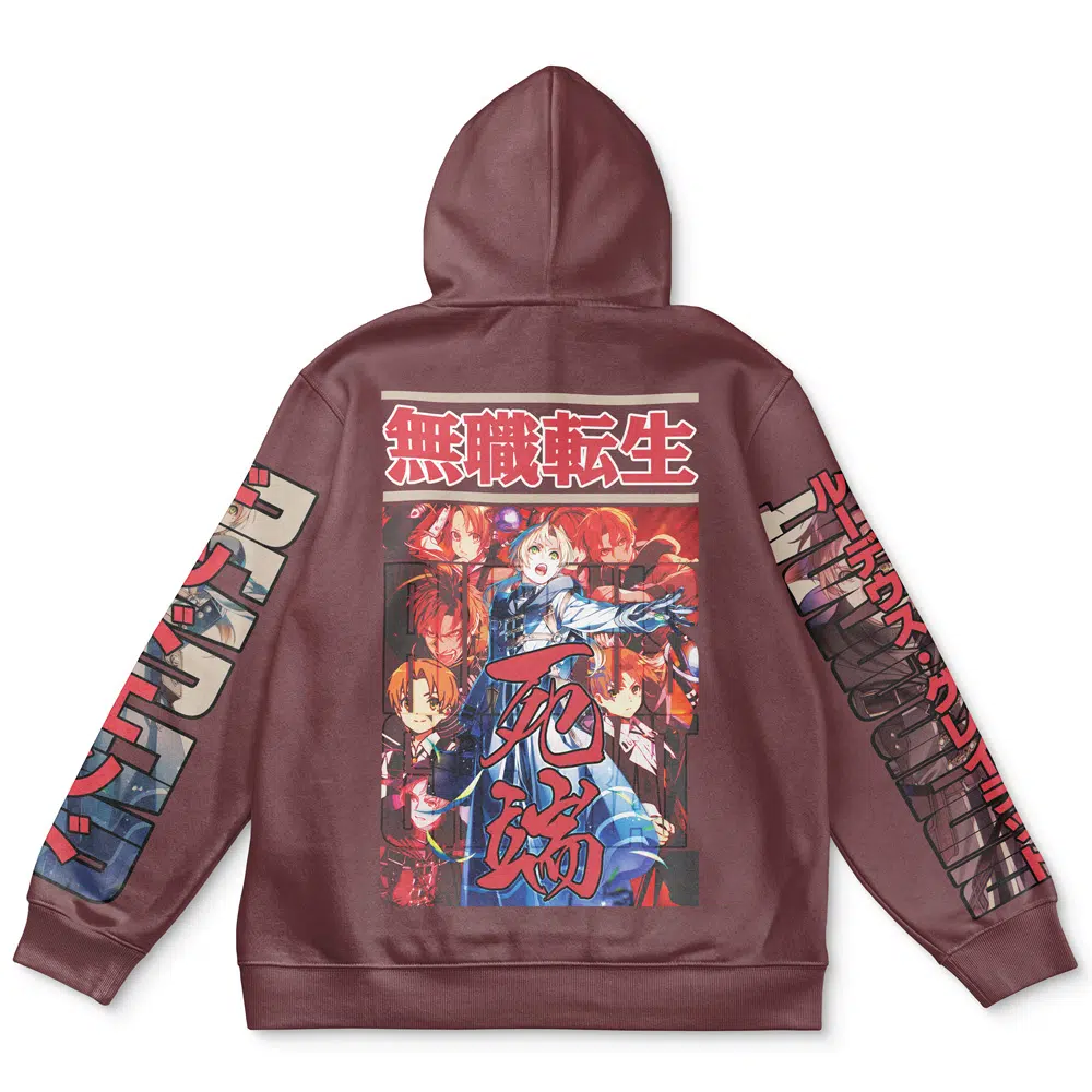 Buildercar - Rudeus Greyrat Mushoku Tensei Streetwear Hoodie