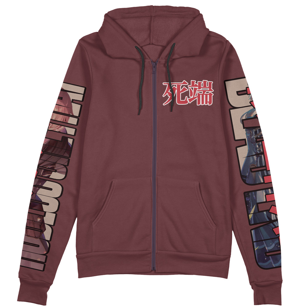 Buildercar - Rudeus Greyrat Mushoku Tensei Streetwear Zip Hoodie Jacket - Image 2