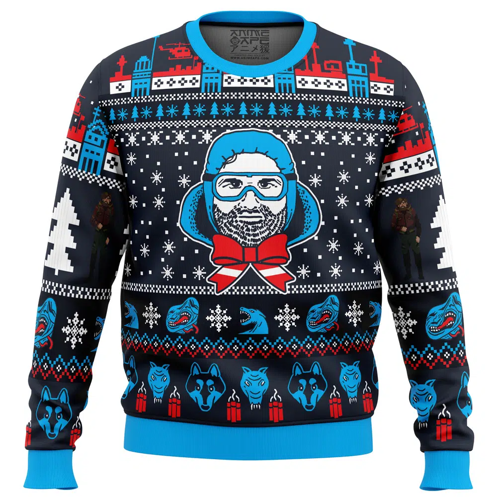 Buildercar - Russell for the Holidays The Thing Ugly Christmas Sweater
